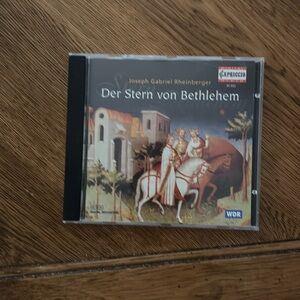 Like new! Christmas CD Der Strern Von Bethlehem Joseph Gabriel Rheinberger